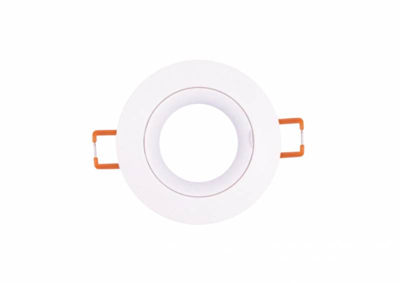 Spot rond encastré GU10 Blanc 25mm